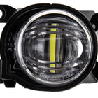 2022-2023 Toyota Corolla Cross LED Fog Lights Kit (Chrome Housing/Clear Lens)