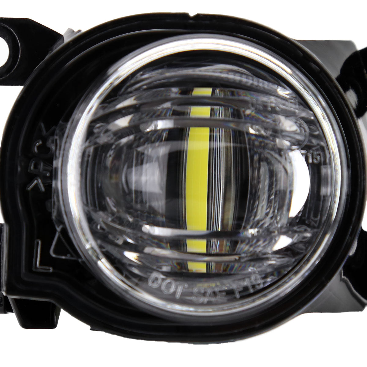 2022-2023 Toyota Corolla Cross LED Fog Lights Kit (Chrome Housing/Clear Lens)