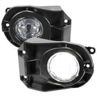 2022-2023 Toyota Corolla Cross LED Fog Lights Kit (Chrome Housing/Clear Lens)