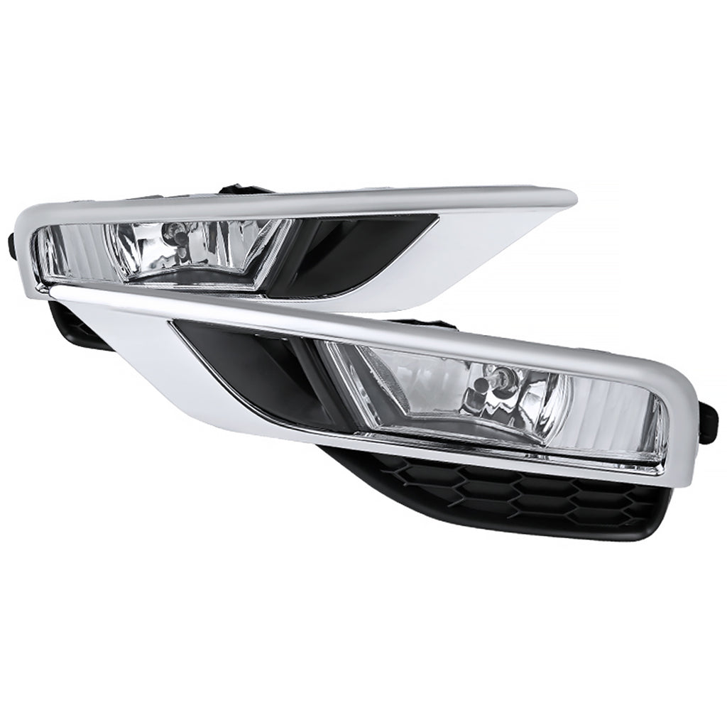 2015-2016 Honda CR-V 12V/35W H8 Fog Lights Kit (Chrome Housing/Clear Lens)