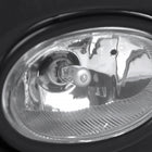2001-2003 Honda Civic Coupe/Sedan H11 Fog Lights Kit (Chrome Housing/Clear Lens)