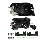 2002-2005 Honda Civic Si Hatchback Ep3 H11 Fog Lights Kit (Chrome Housing/Yellow Lens)