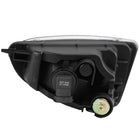 2004-2005 Honda Civic Coupe/Sedan H11 Fog Lights Kit - HZ (Chrome Housing/Clear Lens)