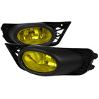 2009-2011 Honda Civic Sedan H11 Fog Lights Kit (Chrome Housing/Yellow Lens)