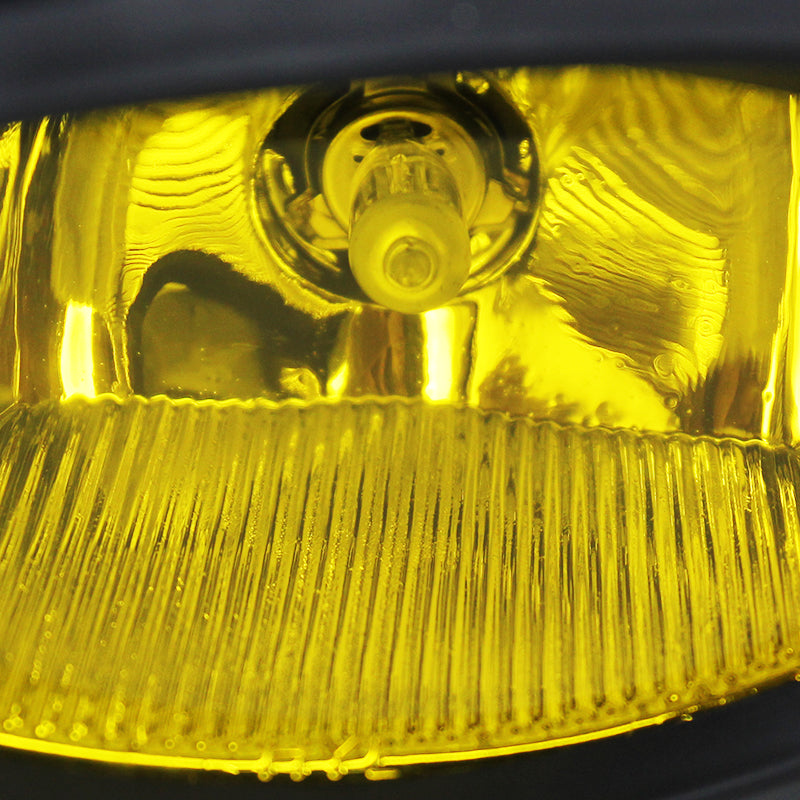 2012 Honda Civic Sedan H11 Fog Lights Kit (Chrome Housing/Yellow Lens)