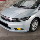 2012 Honda Civic Sedan H11 Fog Lights Kit (Chrome Housing/Yellow Lens)