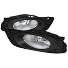 2012 Honda Civic Sedan H11 Fog Lights Kit (Chrome Housing/Clear Lens)