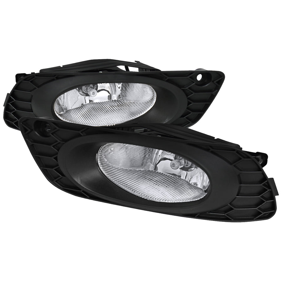 2012 Honda Civic Sedan H11 Fog Lights Kit (Chrome Housing/Clear Lens)