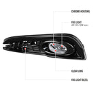 2013-2015 Honda Civic Sedan H11 Fog Lights (Chrome Housing/Clear Lens)
