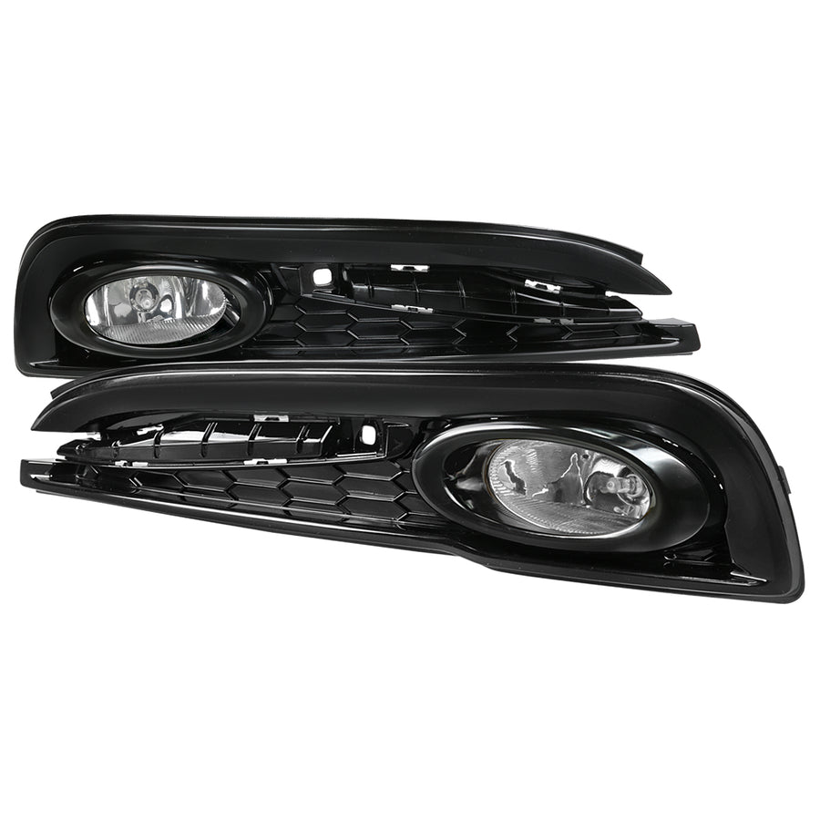 2013-2015 Honda Civic Sedan H11 Fog Lights (Chrome Housing/Clear Lens)