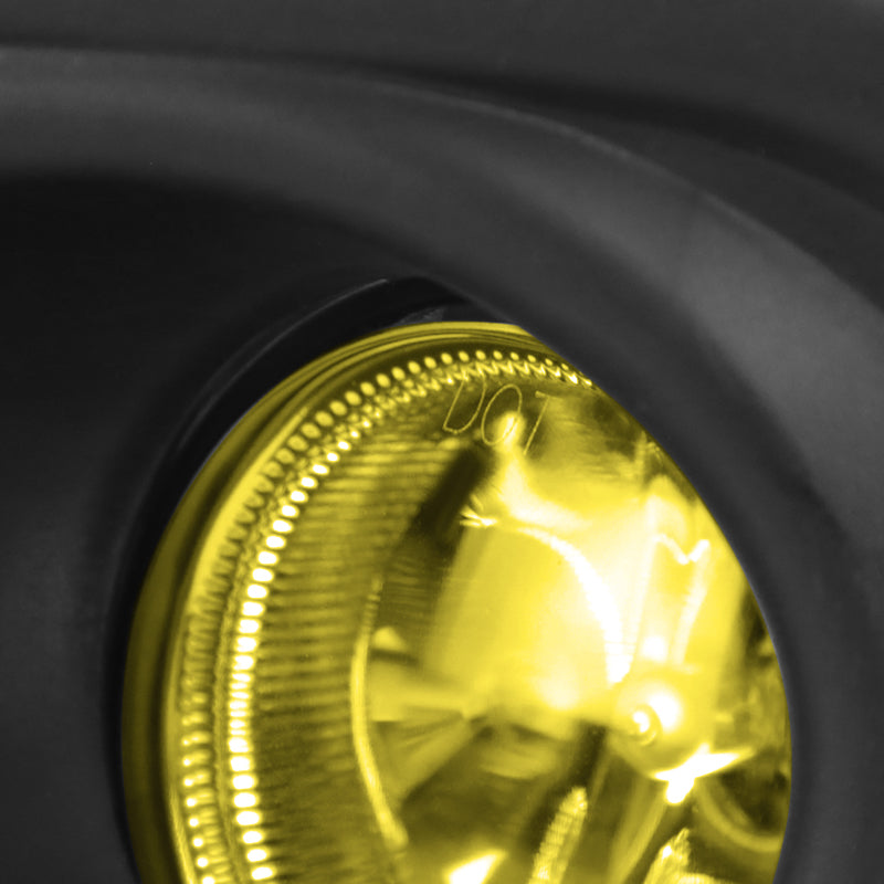 2016-2018 Honda Civic Coupe/Sedan H8 Fog Lights Kit (Chrome Housing/Yellow Lens)
