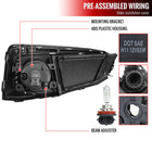 2019-2020 Honda Civic Sedan/Coupe H11 Fog Lights Kit (Chrome Housing/Clear Lens)