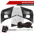 2022-2023 Honda Civic Sedan/Hatchback H8 Bumper Fog Lights Kit (Chrome Housing/Clear Lens)