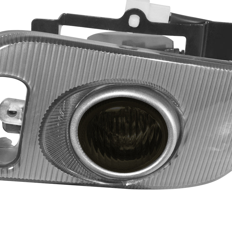 1992-1995 Honda Civic Coupe/Hatchback H3 Fog Lights Kit (Chrome Housing/Smoke Lens)