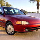 1992-1995 Honda Civic Sedan H3 Fog Lights Kit w/ Switch & Wiring Harness (Chrome Housing/Clear Lens)