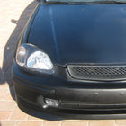 1996-1998 Honda Civic H3 Fog Lights Kit (Chrome Housing/Clear Lens)