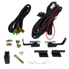 1996-1998 Honda Civic H3 Fog Lights Kit (Chrome Housing/Clear Lens)