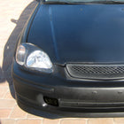 1996-1998 Honda Civic H3 Fog Lights Kit (Chrome Housing/Smoke Lens)