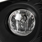 2015-2017 Honda Fit 12V/55W H11 Fog Lights Kit (Chrome Housing/Clear Lens)