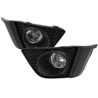 2015-2017 Honda Fit 12V/55W H11 Fog Lights Kit (Chrome Housing/Clear Lens)