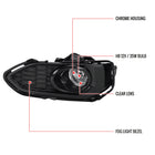 2018-2020 Honda Fit H8 Fog Lights Kit (Chrome Housing/Clear Lens)
