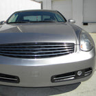 2003-2005 Infiniti G35 Coupe H3 Fog Lights Kit  (Chrome Housing/Clear Lens)