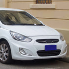 2012-2017 Hyundai Accent 12V/27W 881 Fog Lights Kit (Chrome Housing/Clear Lens)