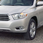 2008-2011 Toyota Highlander H11 Fog Lights Kit w/ Switch & Wiring Harness (Chrome Housing/Clear Lens)