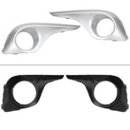 2011-2013 Toyota Highlander 7117 Fog Lights Kit w/ Switch & Wiring Harness (Chrome Housing/Clear Lens)