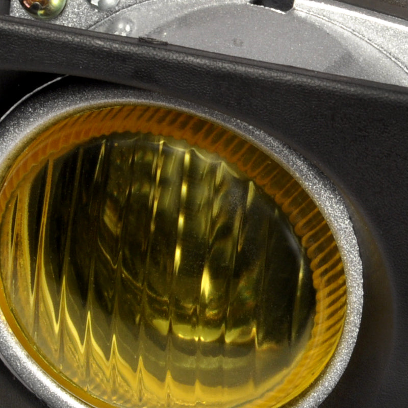 1994-1997 Acura Integra Coupe/Sedan H3 Fog Lights Kit (Chrome Housing/Yellow Lens)