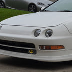 1994-1997 Acura Integra Coupe/Sedan H3 Fog Lights Kit (Chrome Housing/Yellow Lens)
