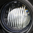 2004-2005 Mitsubishi Lancer Ralliart H3 Fog Lights Kit w/ Switch & Wiring Harness (Chrome Housing/Clear Lens)