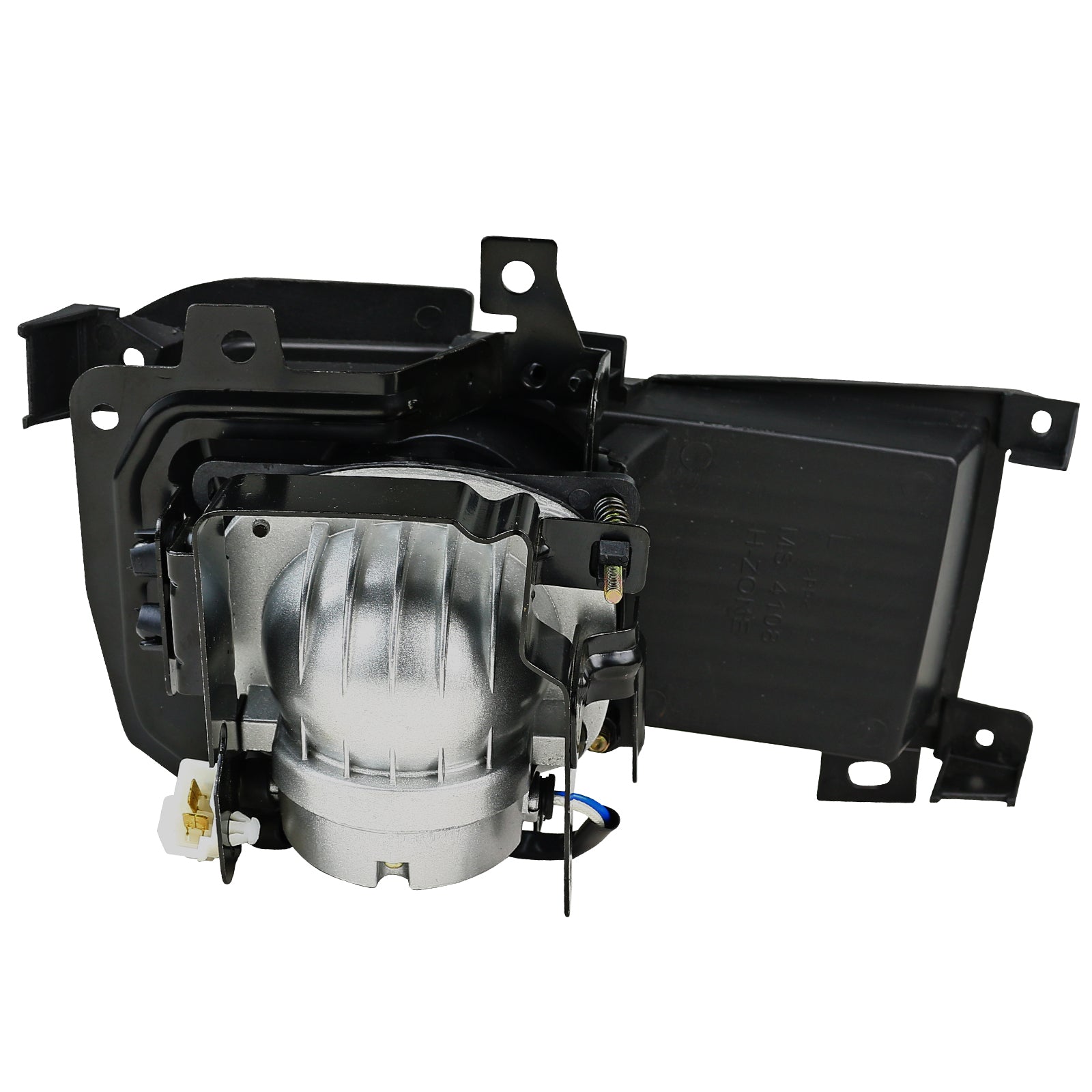 2004-2005 Mitsubishi Lancer Ralliart H3 Fog Lights Kit w/ Switch & Wiring Harness (Chrome Housing/Clear Lens)