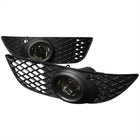 2008-2012 Mitsubishi Lancer H11 Fog Lights Kit (Chrome Housing/Smoke Lens)
