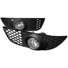 2008-2012 Mitsubishi Lancer H11 Fog Lights Kit (Chrome Housing/Clear Lens)