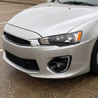 2016-2017 Mitsubishi Lancer H16 Fog Lights Kit w/ Integrated LED Light Strip & Turn Signal Lights (Chrome Housing/Clear Lens)