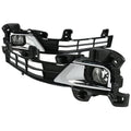 2016-2018 Toyota Land Cruiser H16 Fog Lights Kit (Chrome Housing/Clear Lens)