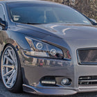 2009-2014 Nissan Maxima H11 Fog Lights Kit (Chrome Housing/Clear Lens)