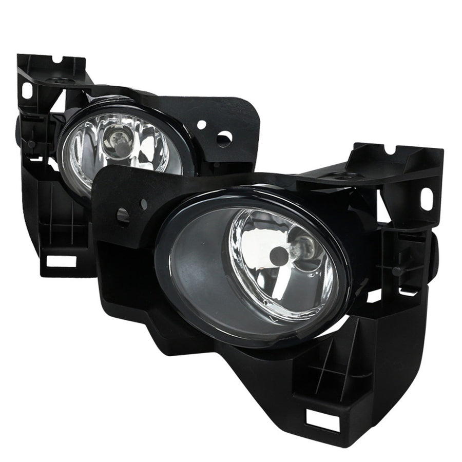 2009-2014 Nissan Maxima H11 Fog Lights Kit (Chrome Housing/Clear Lens)