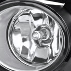 2009-2014 Nissan Maxima H11 Fog Lights Kit w/ Switch & Wiring Harness (Chrome Housing/Clear Lens)