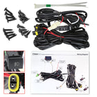 2019-2021 Nissan Maxima LED Fog Lights Kit (Chrome Housing/Clear Lens)