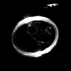 2003-2005 Mazda 6 Sedan H3 Halo Ring Fog Lights Kit (Chrome Housing/Clear Lens)