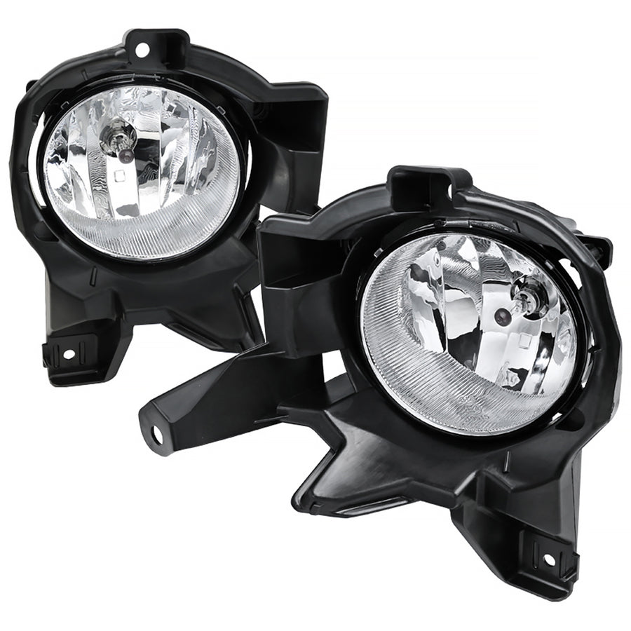 2013-2015 Toyota RAV4 H16 Fog Lights Kit (Chrome Housing/Clear Lens)