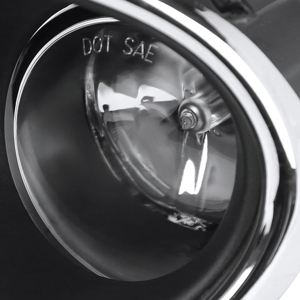 2017-2018 Nissan Rogue Sport H11 Fog Lights Kit (Chrome Housing/Clear Lens)