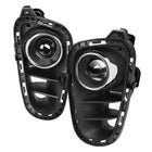 2018-2020 Kia Rio 9006 12v/51w Projector Fog Lights Kit (Chrome Housing/Clear Lens)