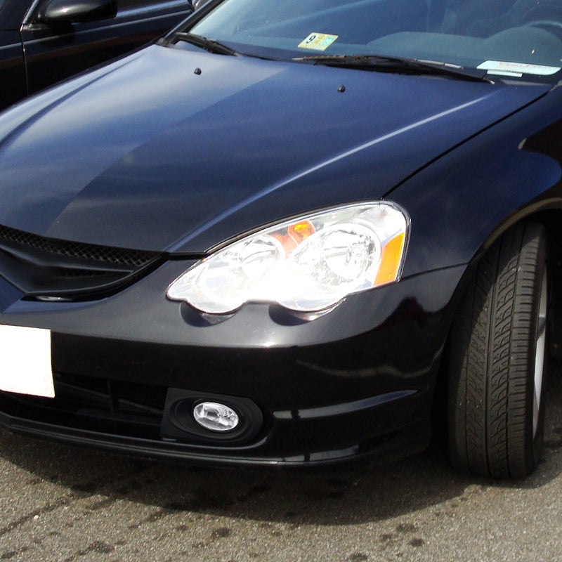 2002-2004 Acura RSX H11 Fog Lights Kit (Chrome Housing/Clear Lens)