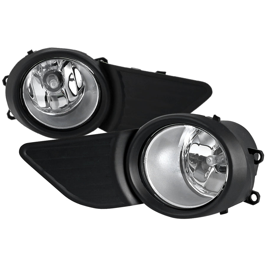 2011-2017 Toyota Sienna H11 Fog Lights Kit (Chrome Housing/Clear Lens)