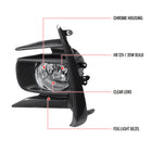 2018-2019 Toyota Sienna H11 Fog Lights Kit (Chrome Housing/Clear Lens)