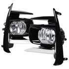 2018-2019 Toyota Sienna 12V/55W H11 Fog Lights Kit (Chrome Housing/Clear Lens)