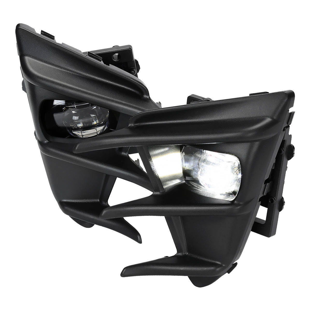 2017-2020 Toyota 86 LED Fog Lights Kit (Chrome Housing/Clear Lens)